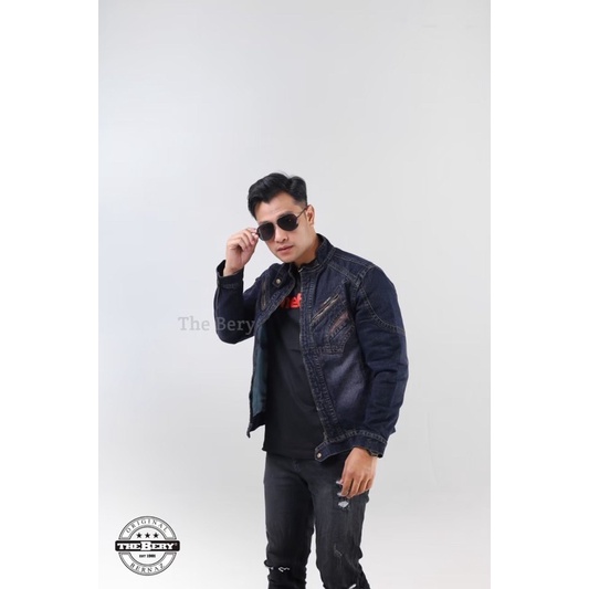 Jaket Jeans Jaket Jeans Denim Jaket Jeans The Berry FJ 05 Biowash