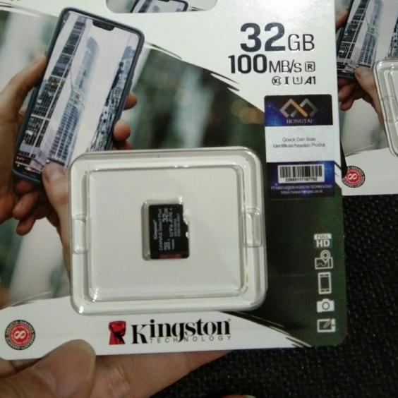 MEMORY MICRO SD KINGSTON ORIGINAL 128/64/32GB CANVAS SELECT PLUS 32 GB - 32 gb