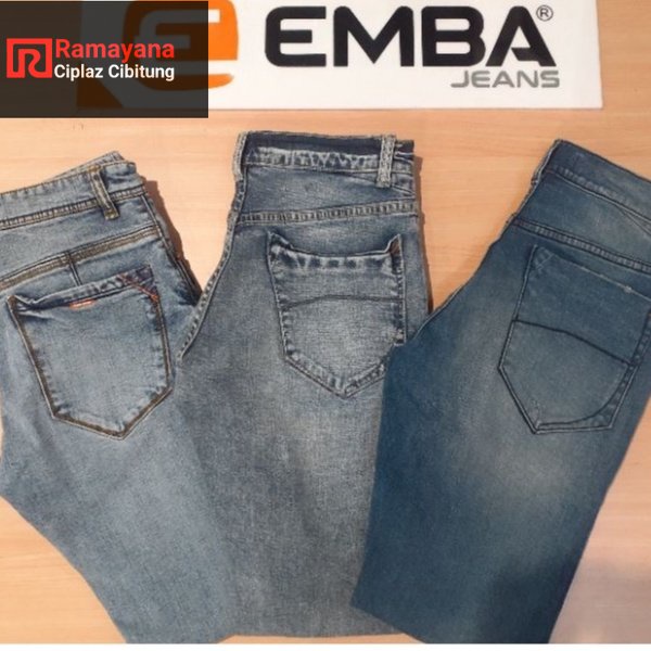 Emba Jeans Celana Panjang /Art Morgan Slimfit/Ramayana Cibitung