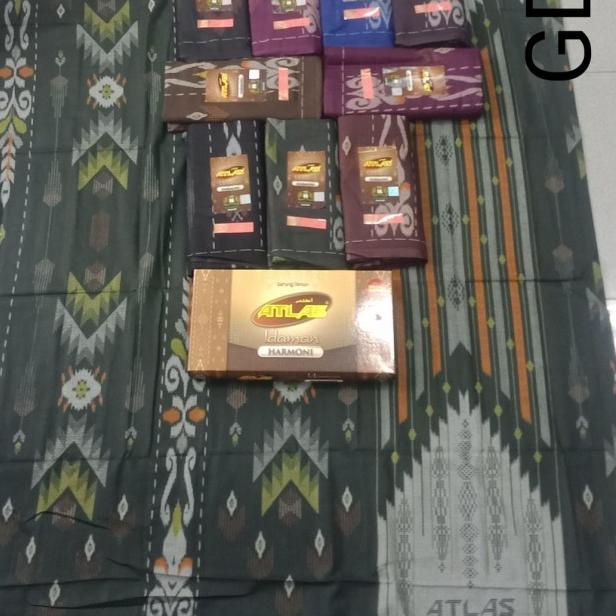 Sarung Atlas idaman harmoni Gardenia