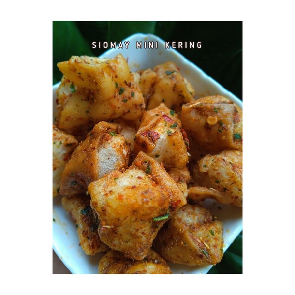 

[ Bisa COD ] Siomay mini kering pedas jeruk 500gr