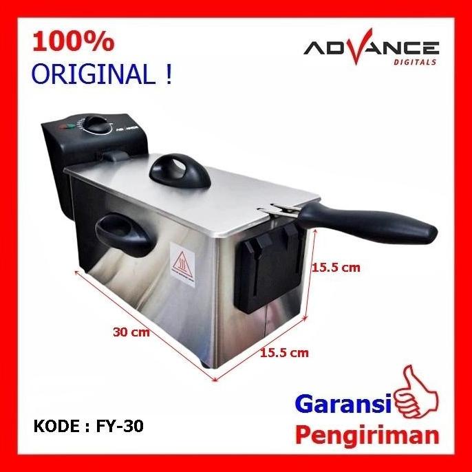 Penggorengan Listrik Deep Fryer Listrik 3 Ltr Advance FY 30