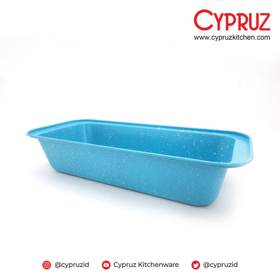 Cypruz AK-0680 Loyang Warna Warni Persegi 29.5 x 13 x 6 cm