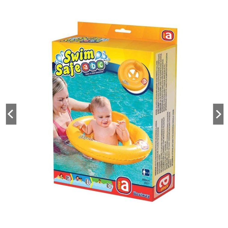 Ban Renang Bayi BESTWAY 32027 Double Ring My Baby Float Care Seat / Pelampung Renang Anak