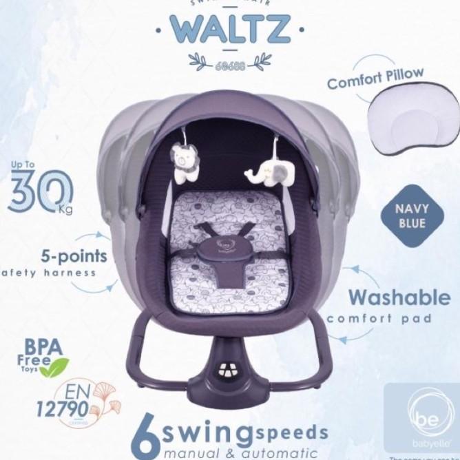 Terbaru Bouncer Swing Babyelle Waltz / Ayunan Elektrik Otomatis Bayi