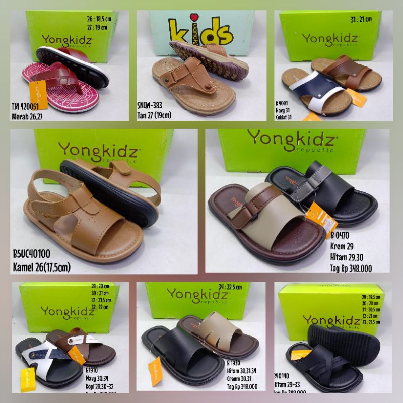 SANDAL ANAK LAKI LAKI YONGKIDZ
