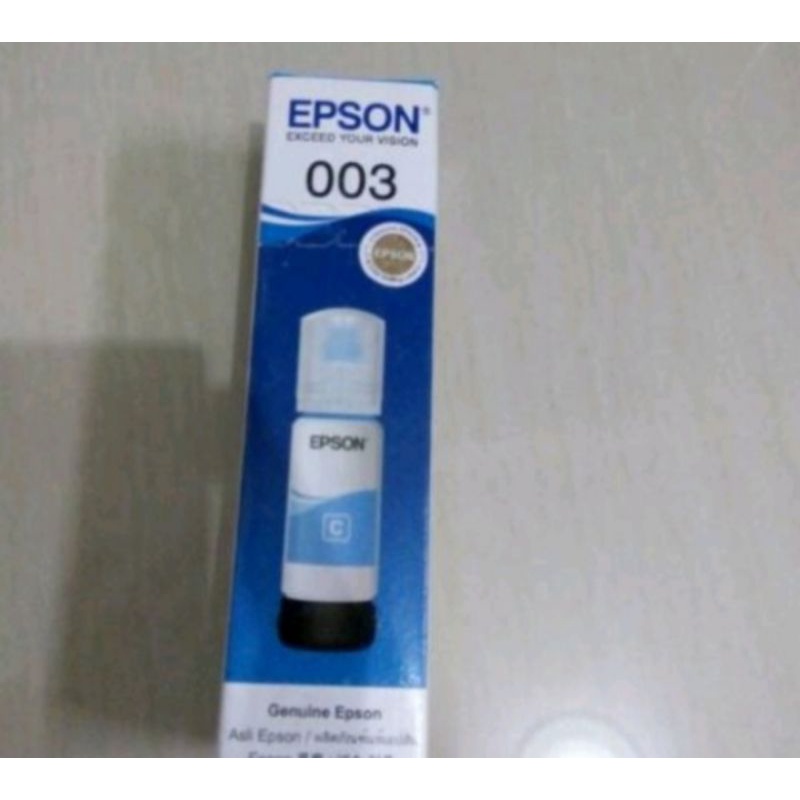 Tinta Printer Eps0n 003 ori harga per botol