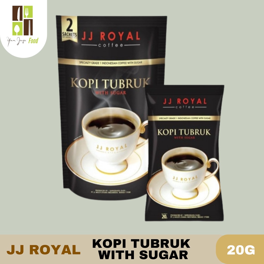 

JJ ROYAL Kopi Tubruk With Sugar 20 gr