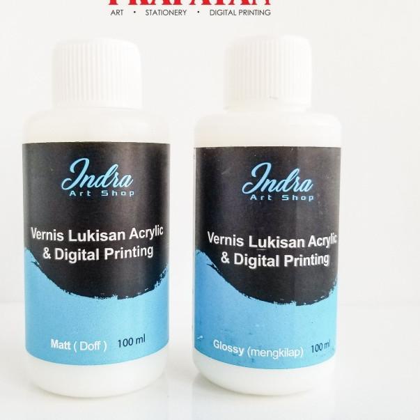 

Indra Art Varnish for Acrylic Paint 100 ml / Vernis lukis - Matt