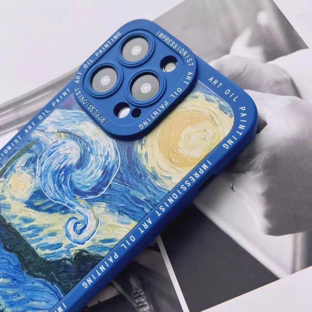 Case TPU Motif Langit Berbintang Untuk iPhone 14 14pro 14Plus 14prm 13pro 13pro 13prm 11 7Plus 8Plus Xr XS 12pro Max