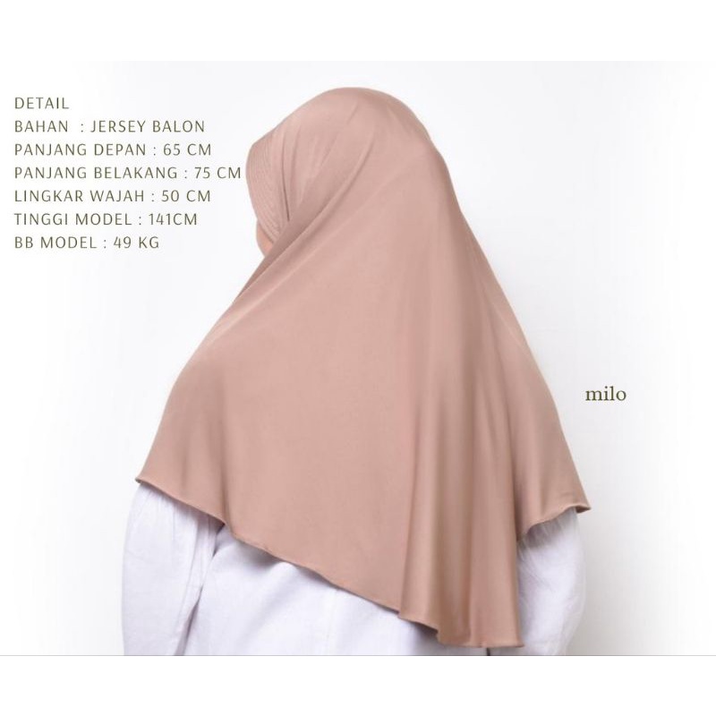 Hamidah Anak | Hijab Anak Sekolah | Kerudung Anak Simple