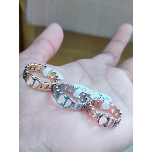 cincin wanita termurah//cincin titanium asli