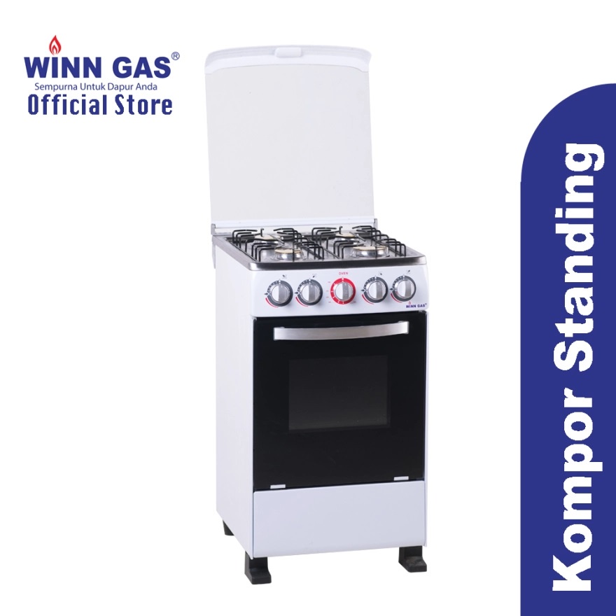 WINN GAS Kompor Standing 4 Stove + Oven W 5050 A