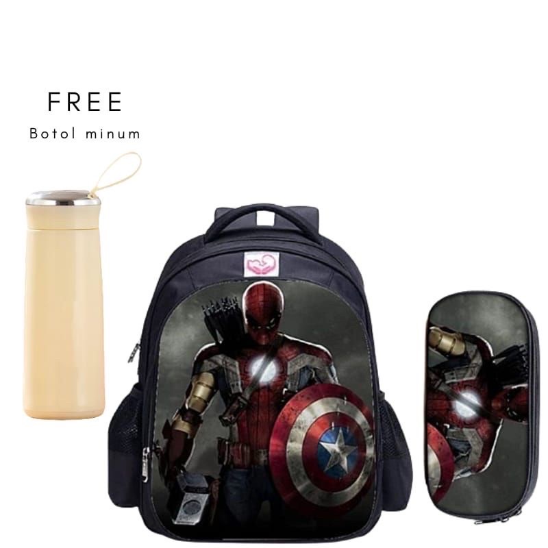 Ransel marvel Anak Laki-Laki Terbaru Harga Murah