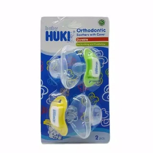 Empeng Huki orthodontic gepeng | EMPENG HUKI ISI 2 PCS