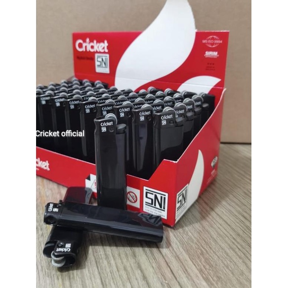 Korek Api Cricket Polos - Kuning