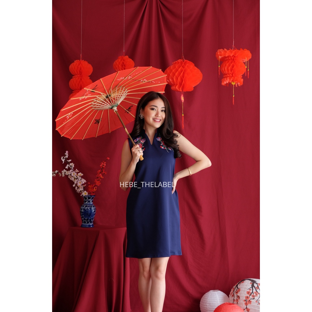 Louisa Cheongsam Chinese New Year Dress Wanita