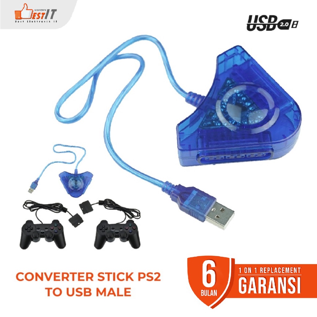 Converter Stik USB to PS