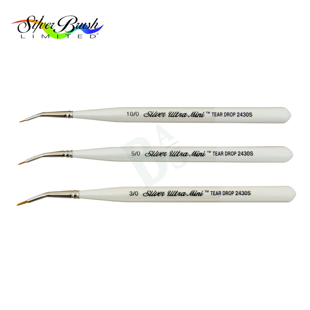 

Silver Brush, Silver Ultra Mini® 2430S Tear Drop