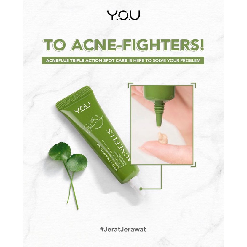 You AcnePlus Triple Action Spot Care - Y.O.U Acne Spot Care - 15gr/ORIGINAL