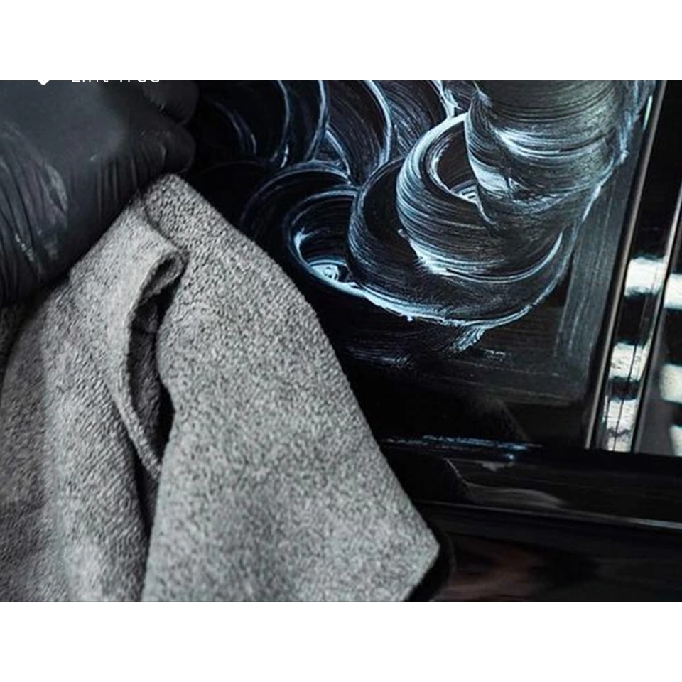 Kain Lap Serat Gentleman Microfiber 40x40cm, 330GSM Premium Quality