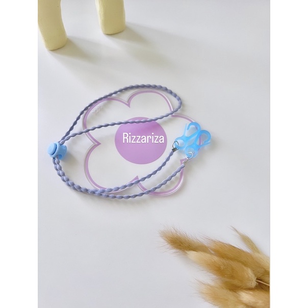 Strap Masker 2 in 1, Kalung Masker Premium