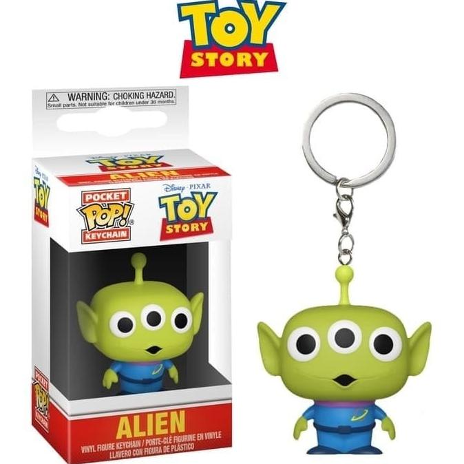 Original Funko Pop Pocket Keychain Disney Toy Story - Alien