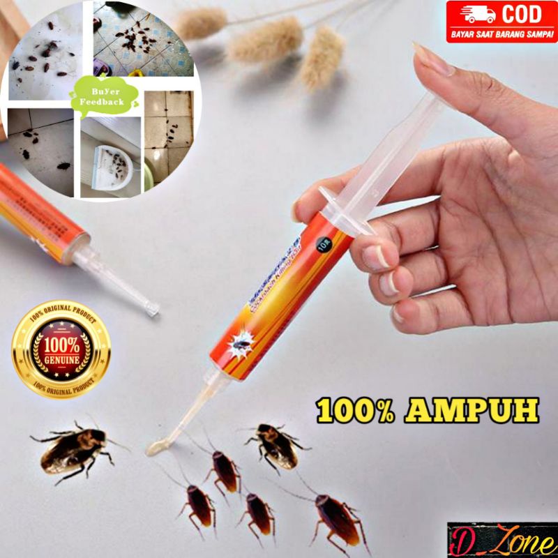 Racun Pembasmi Kecoa Roach Bait Insecticide Control 100% Ampuh
