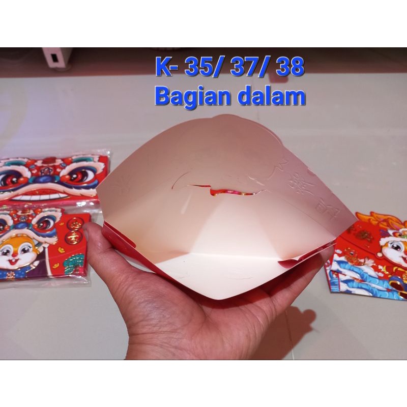 Angpau Imlek Kartun Premium / Angpao Kelinci Imlek Besar / Angpau Dompet Imlek / CNY Red Envelope 2023