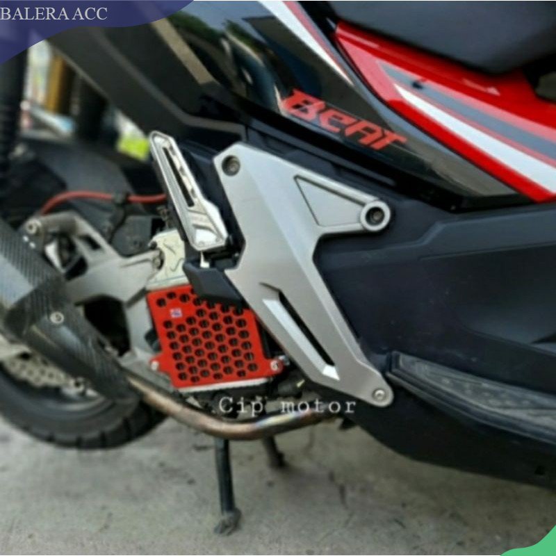 cover radiator cnc Adv Pcx Vario 150 sarang lebah HRC