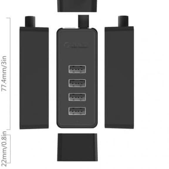 ORICO W5P-U2 USB2.0 Desktop HUB - 30 cm