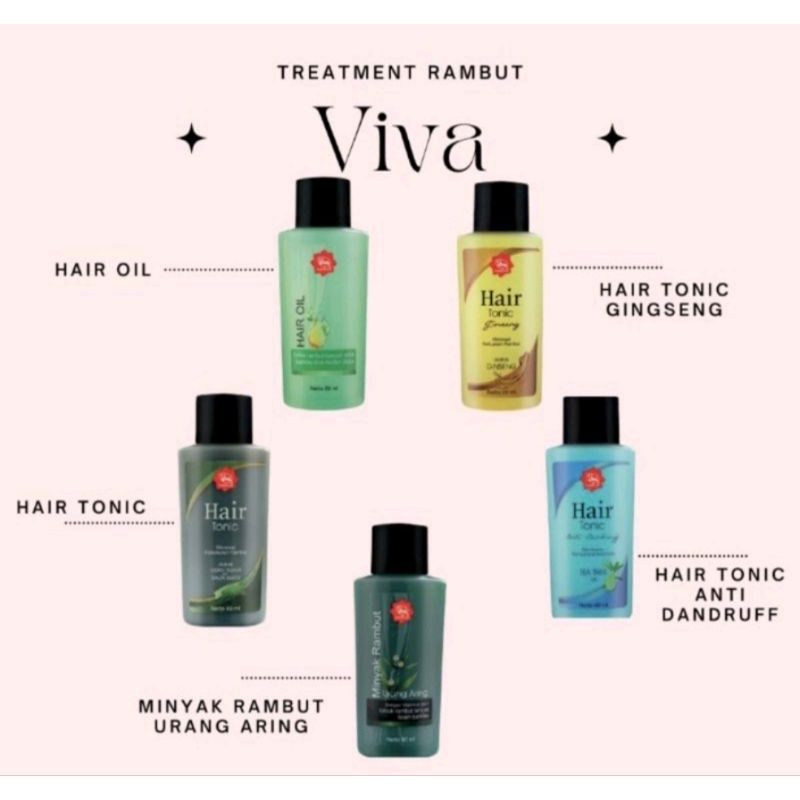 VIVA MINYAK RAMBUT & HAIR TONIC