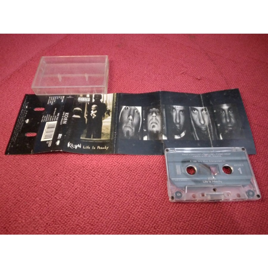 Korn - Live Is Peachy (kaset pita)