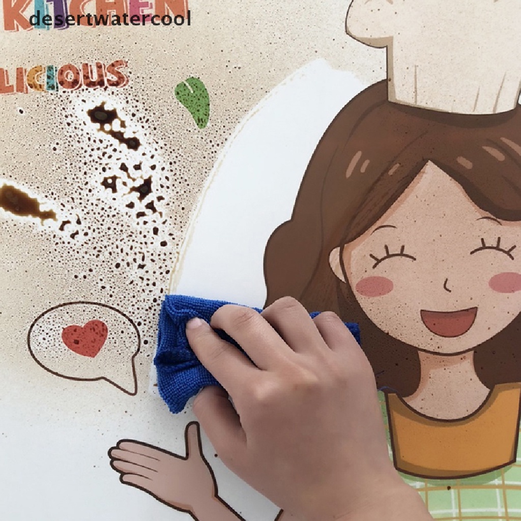 Deid Stiker Wallpaper Anti Air / Minyak 30 / 265v 90cm 60 ° 90cm Untuk Dapur