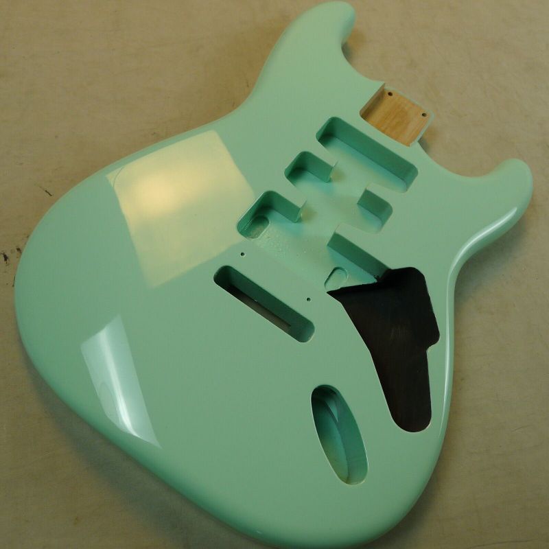 Body gitar Stratocaster surf greend