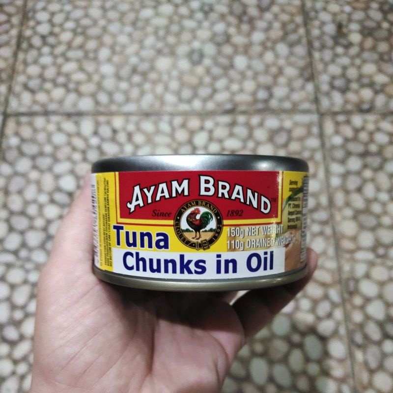 

AYAM BRAND TUNA CHUNKS IN OIL (MINYAK) 150GR