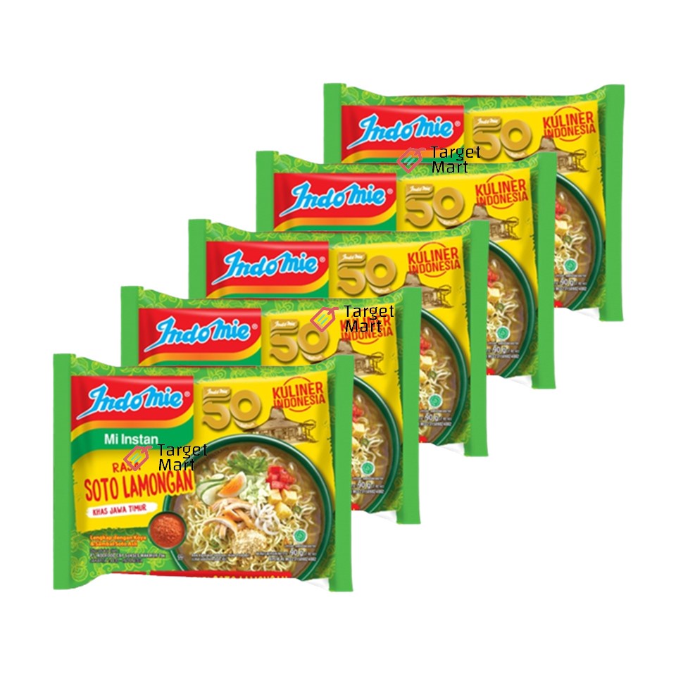 

5PCS Indomie Kuliner Indonesia Soto Lamongan