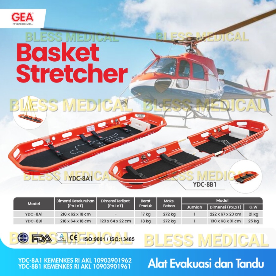 Basket Stretcher GEA YDC 8B1