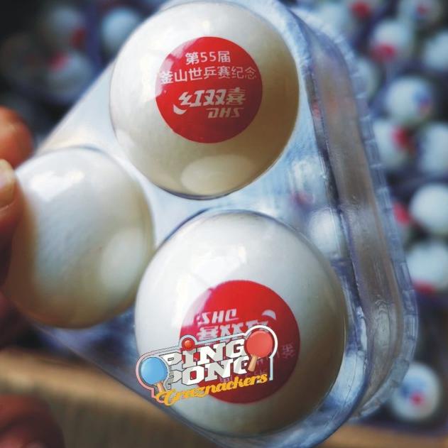 Bola Pingpong Tenis Meja DHS Busan isi 3 - isi 3