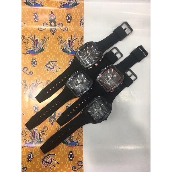 new PROMO alexandre christie cowok sport rubber strap 6625mc