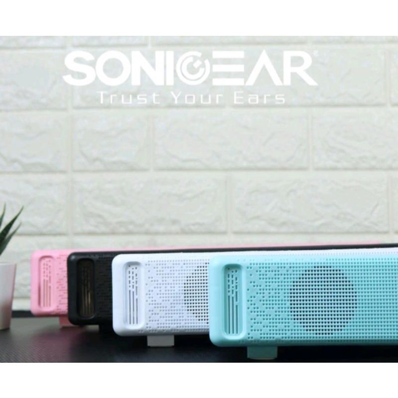 Speaker SonicGear_200P Powerful SoundBar Speakers with Brilliant Light Effect