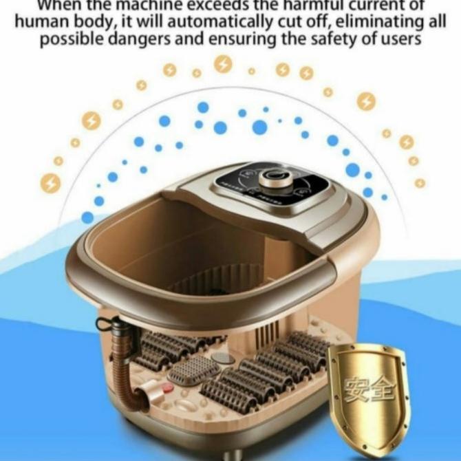 PROMO PREMIUM alat pijat kaki foot spa roller ion detox refleksi kesehatan