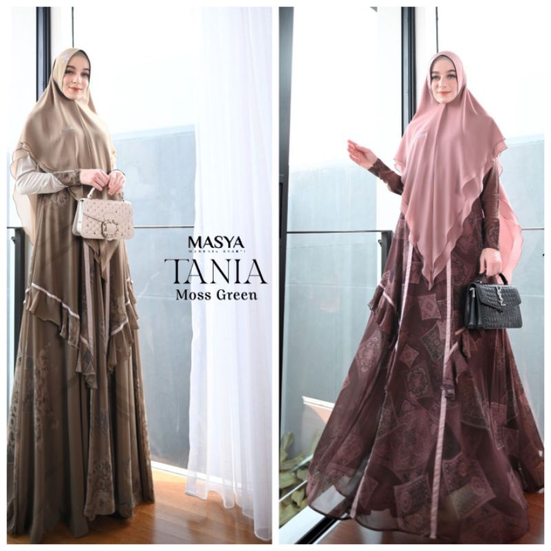 [MADENIA SYAR'I SALE] GAMIS SET SYARI / DRESS ORIGINAL BRAND " TANIA " By Madenia Syari Masya Sale