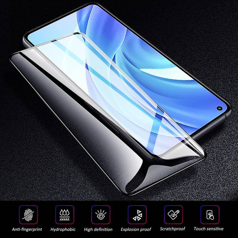 Pelindung Layar Tempered Glass Untuk Xiaomi Poco F3 X3 F4 GT M3 X4 Pro 5G M4 11T 12T Pro Lite