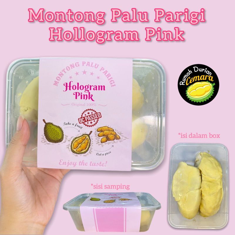 

montong palu parigi hologram pink