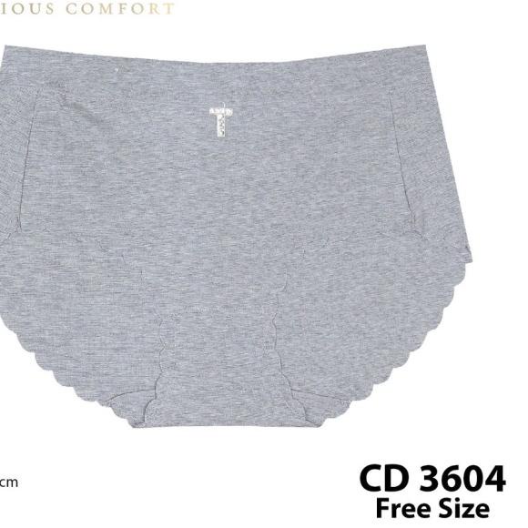 TALLY Cd 3604 Seamless Celana Dalam Polos Anti Jiplak Bahan Katun Bamb