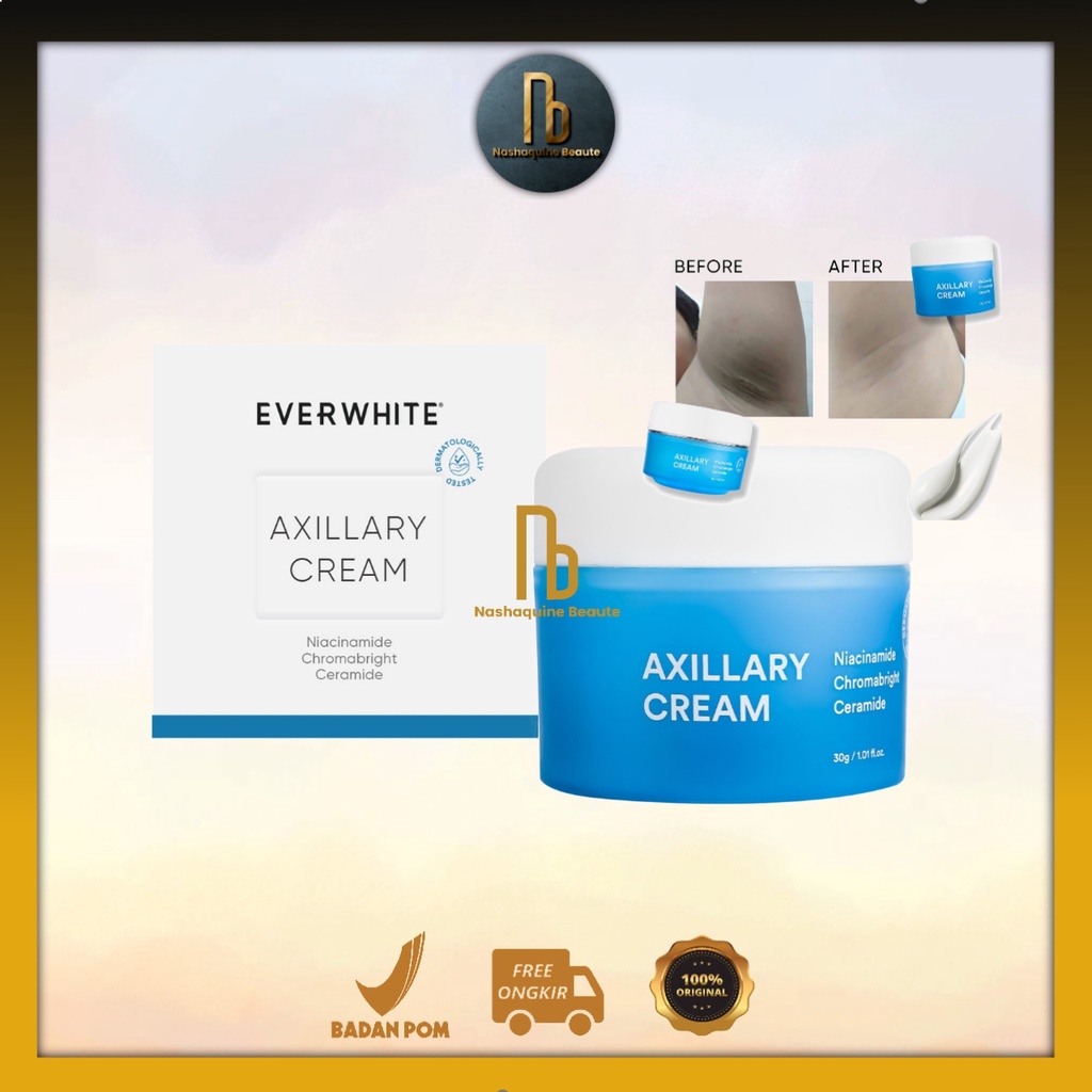 EVERWHITE Axillary Cream - Krim Pencerah Lipatan dan Underarm