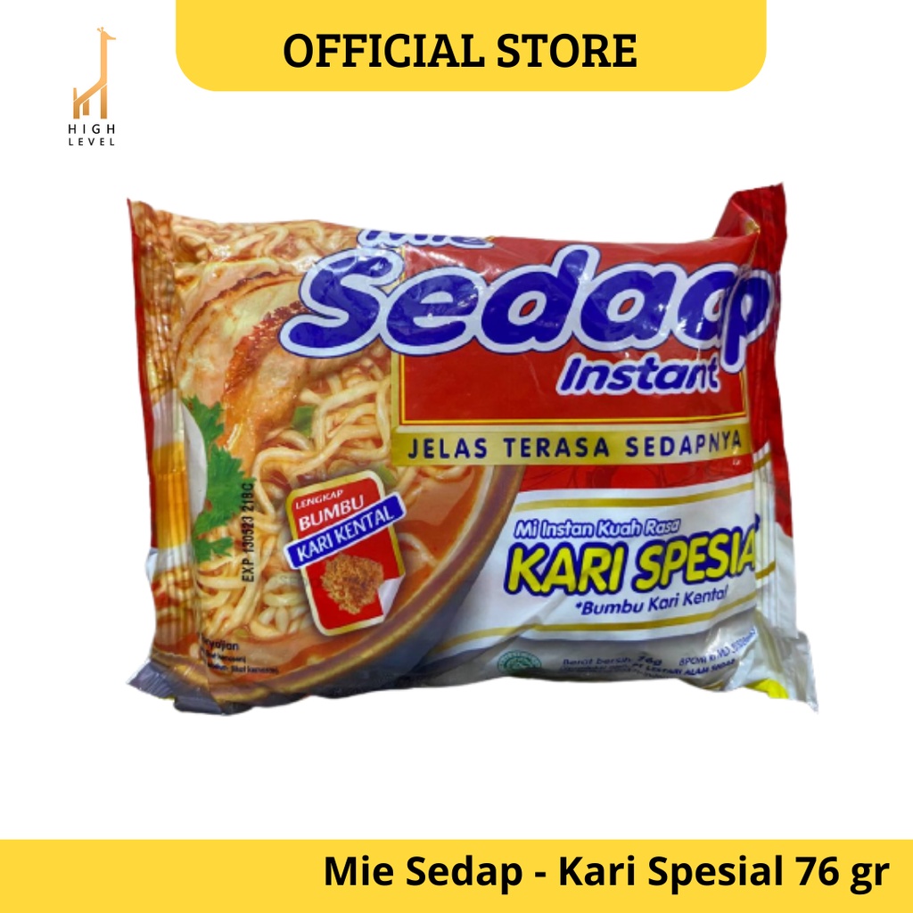 

Mie Sedap Instan Kuah Kari Spesial 76 gr