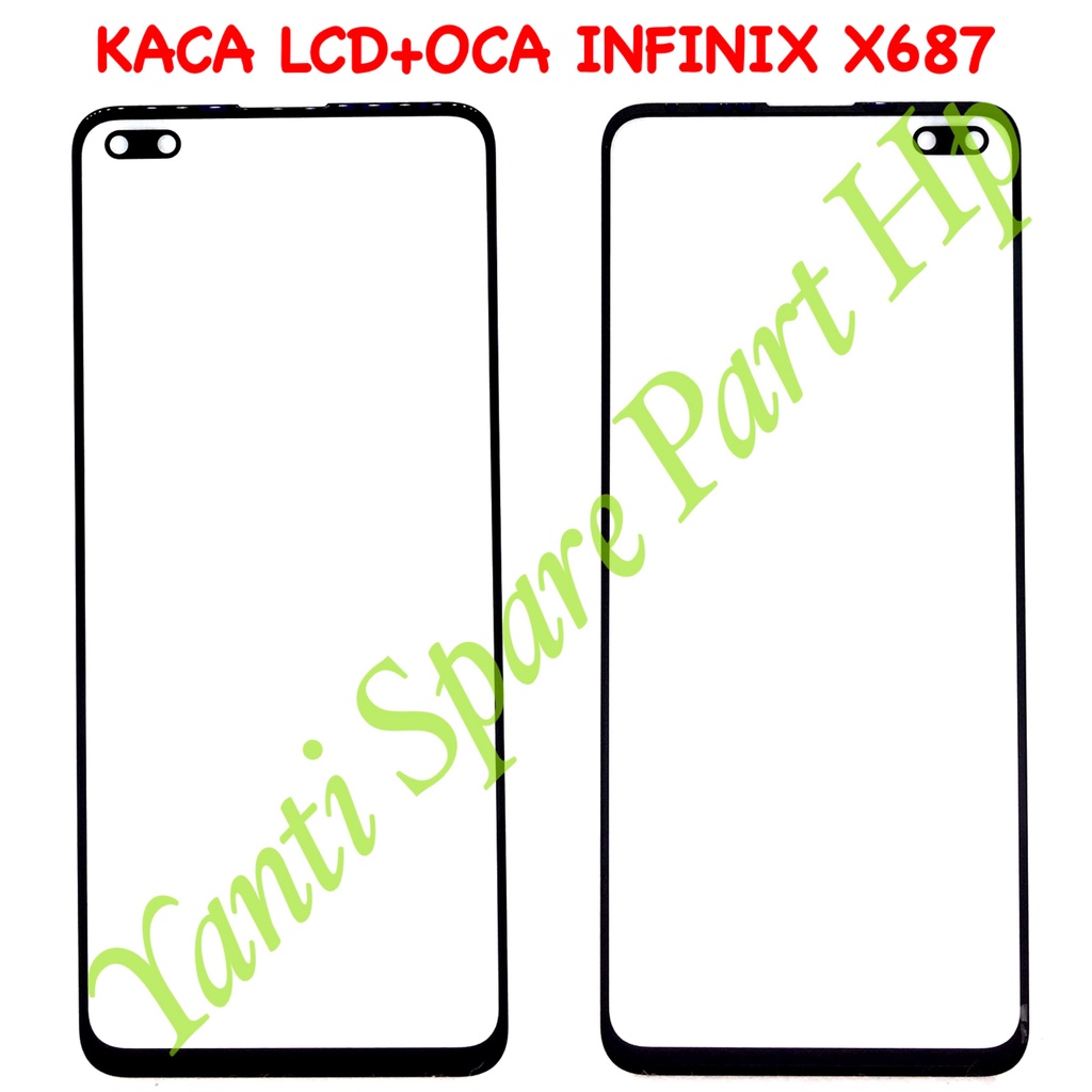 Kaca Lcd Plus Oca Infinix Zero 8 X687 Original Terlaris New