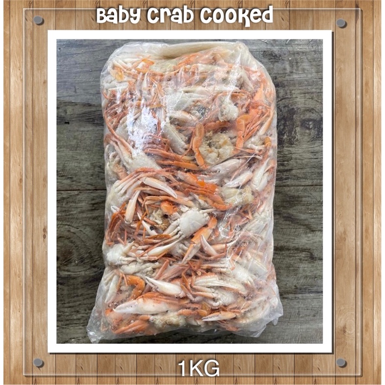 

Baby Crab Cooked 1 Kg - Kepiting Mini Frozen